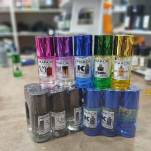 Edt marca   6pcs× 200da.  اكثر من 50 نوع  الالوان اطلبها من الواتساب